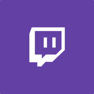 Blakc Twitch Icon PNG Transparent Background, Free Download #35459