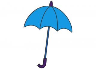 Blue Umbrella Png PNG images