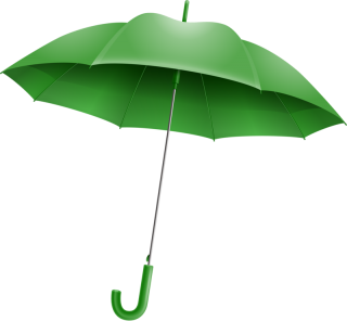 Green Umbrella Png PNG images
