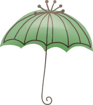 Green Umbrella Png PNG images