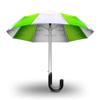 Green Umbrella Png PNG images