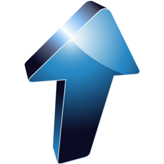 Blue Up Arrow Png PNG images