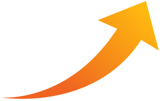 Orange Up Arrow Png PNG images