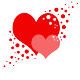 Red Hearts Valentine Png PNG images