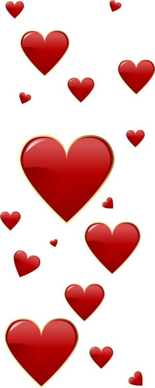 Valentine Hearts Png Image PNG images