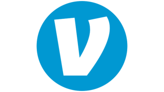 Circle V Logo Symbol On Blue Background, Venmo Png PNG images