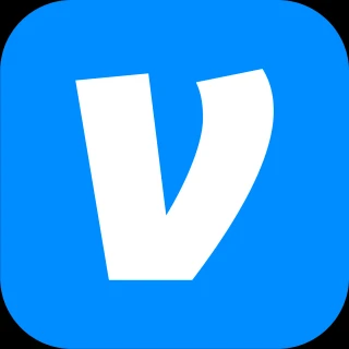 V Letter Icon Similar To Venmo App Logo PNG images