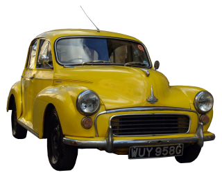 Yellow Vintage Cars Png PNG images