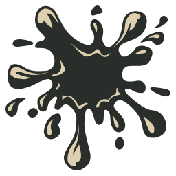 Splatter Vintage Icon Png PNG images