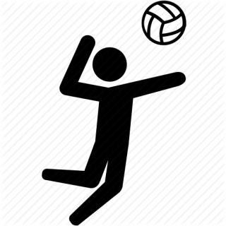 Hit, Jump, Spike, Sport, Volley, Volleyball Icon PNG images