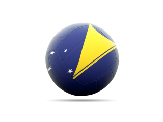 Volleyball Flag Icon Of Tokelau PNG images
