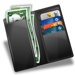 Wallet With Money And Credit Card PNG PNG images