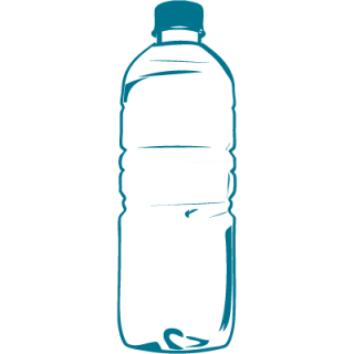 a plastic bottle of water on a transparent background 27291807 PNG