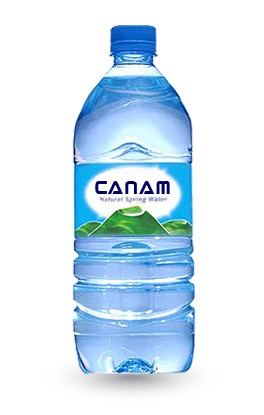 Water Bottle Icon On Transparent Background High-Res Vector