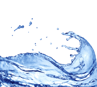 Transparent Water Aqua Blue Wavy Design PNG images