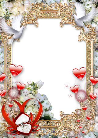 Wedding Frame Clipart PNG PNG images