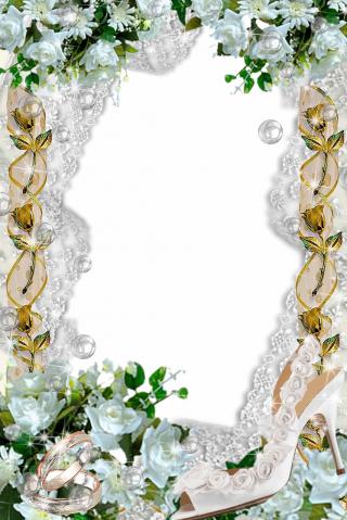 Free Download PNG Wedding Frame PNG images