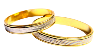 Gold Embroidered Wedding Ring Png PNG images