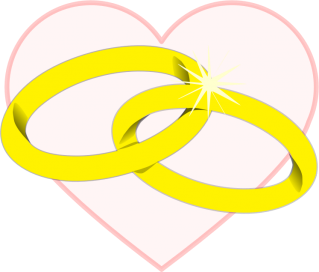 Heart With Wedding Ring Clipart Png PNG images