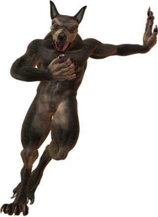 Muscle Werewolf, Monster, Zombie, Comic PNG images