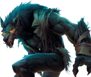 Werewolf Mythical Creature Illustration Transparent Background PNG images