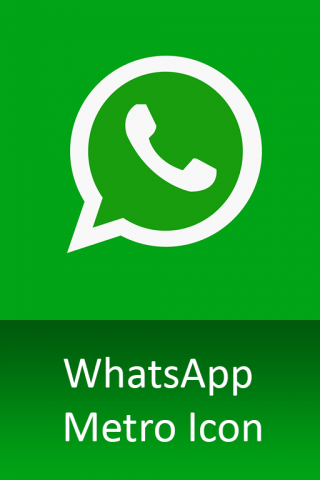 WhatsApp Metro Icon PNG images