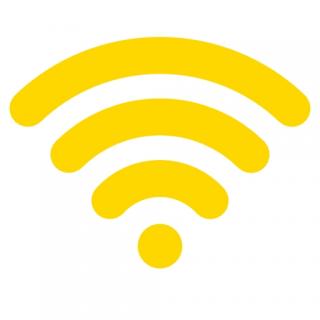Gold Wifi Icon PNG images