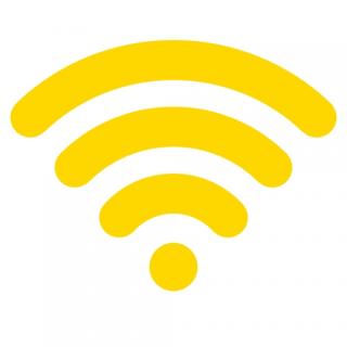 Gold Wifi Icon PNG images