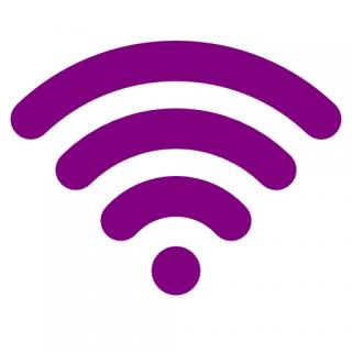 Purple Wifi Icon PNG images