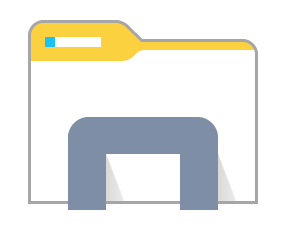 Windows Explorer Download Icon PNG images