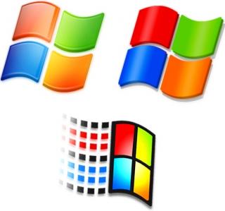Windows 7 Logo Icons Pack PNG images