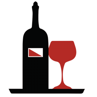 Glass And Bottle Of Wine Icon PNG images