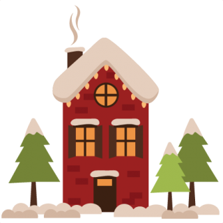 Winter House Png Clipart PNG images