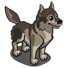 Grey Wolf Icon Png PNG images
