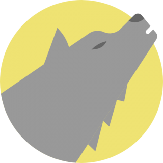 Wolf Cartoon png download - 600*534 - Free Transparent Gray Wolf