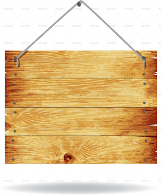 Transparent Image PNG Wood Sign PNG images