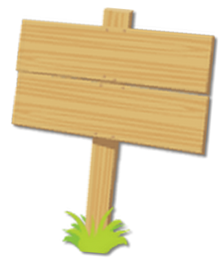 Wooden Sign No Mask PNG images