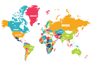 Elegant World Map Image Png PNG images