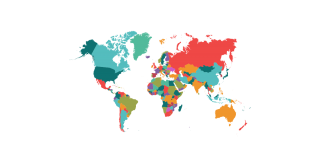 Simplae World Map Image PNG images