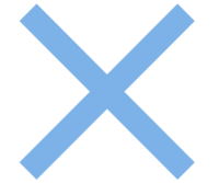 Blue X Png PNG images
