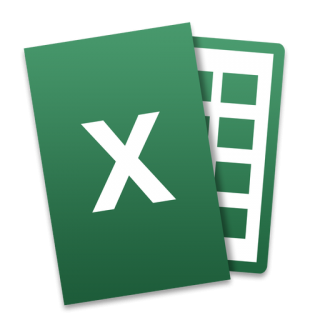 Microsoft Office Mac Tilt Excel Icon PNG images