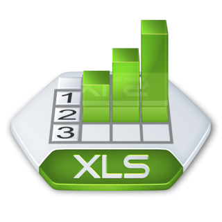 MS Excel XLS Icon PNG images