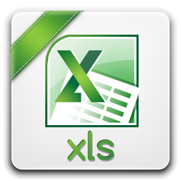 Xls Basic Filetypes Icon PNG images
