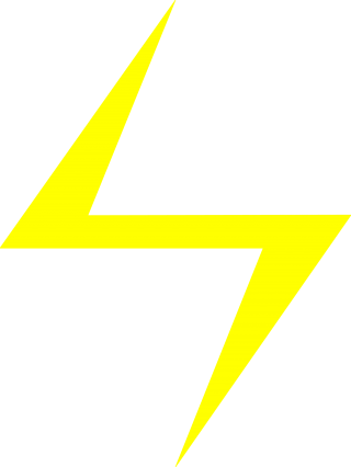 Yellow Lightning Bolt Background PNG Transparent Background, Free