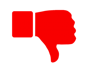 Youtube Dislike Png Red Clipart PNG images
