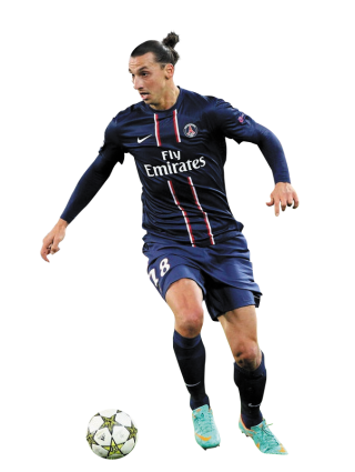 Zlatan Ibrahimovic Play Football Png PNG images