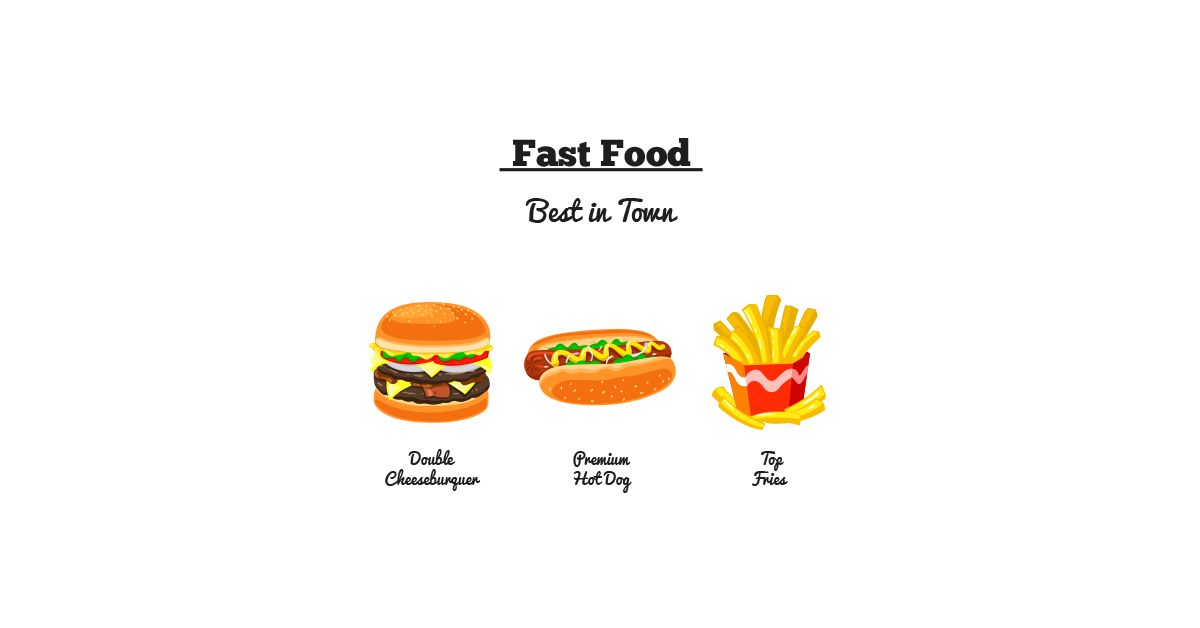 Fast Food Transparent PNG Pictures Free Icons and PNG 