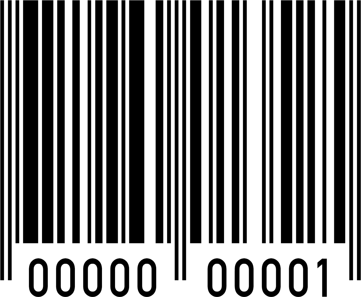 00000 00001 Barcode Icon PNG Transparent Background Free Download
