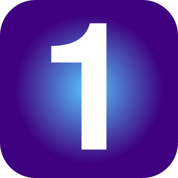 1 Number PNG Transparent Background, Free Download #44198 - FreeIconsPNG