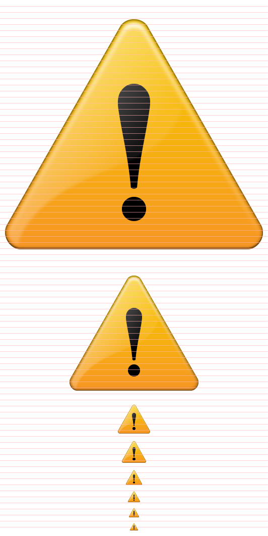 warning icon